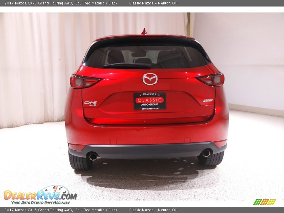 2017 Mazda CX-5 Grand Touring AWD Soul Red Metallic / Black Photo #19