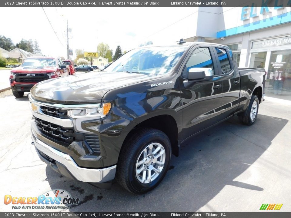 2023 Chevrolet Silverado 1500 LT Double Cab 4x4 Harvest Bronze Metallic / Jet Black Photo #11