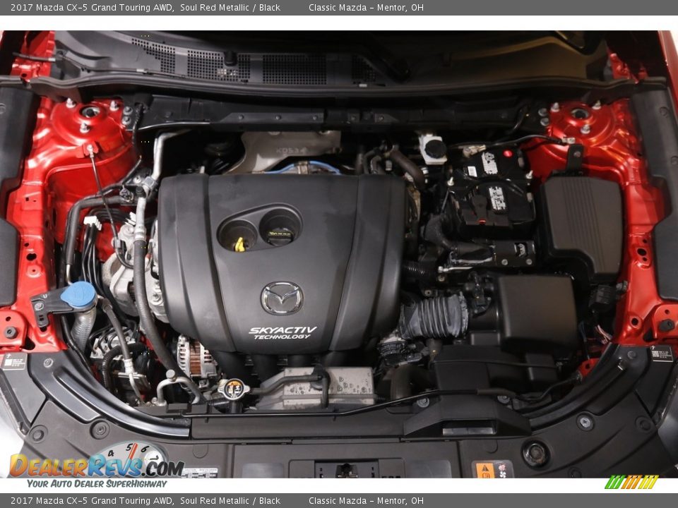 2017 Mazda CX-5 Grand Touring AWD Soul Red Metallic / Black Photo #20