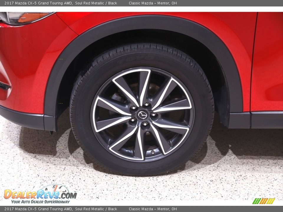 2017 Mazda CX-5 Grand Touring AWD Soul Red Metallic / Black Photo #21