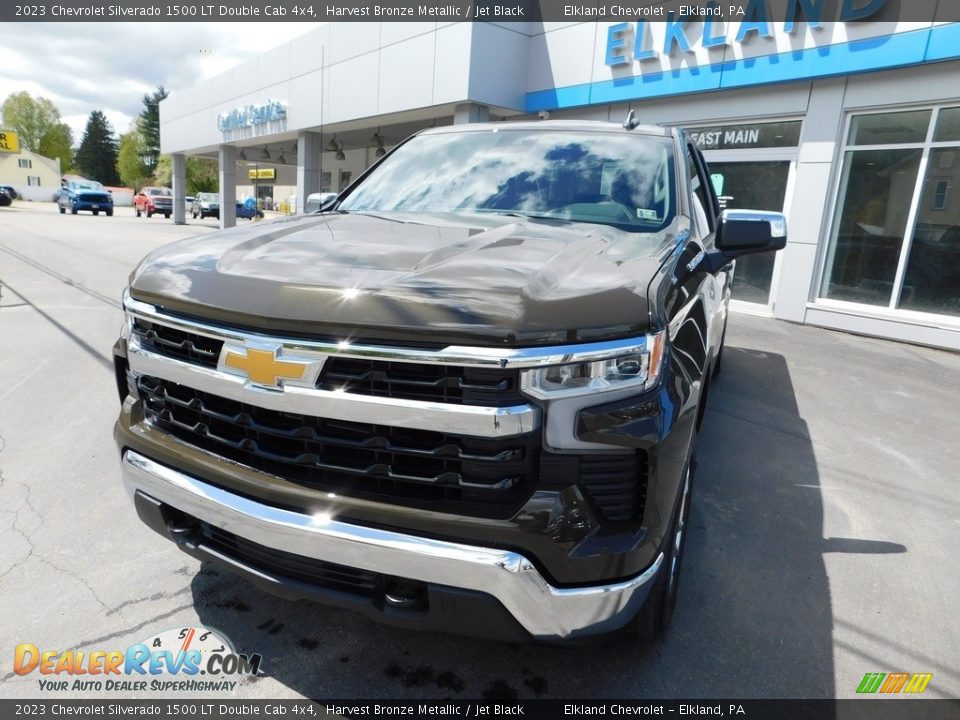 2023 Chevrolet Silverado 1500 LT Double Cab 4x4 Harvest Bronze Metallic / Jet Black Photo #12