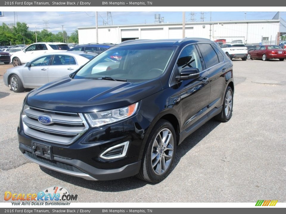 2016 Ford Edge Titanium Shadow Black / Ebony Photo #1