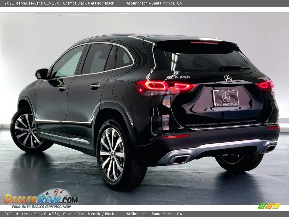 2021 Mercedes-Benz GLA 250 Cosmos Black Metallic / Black Photo #10