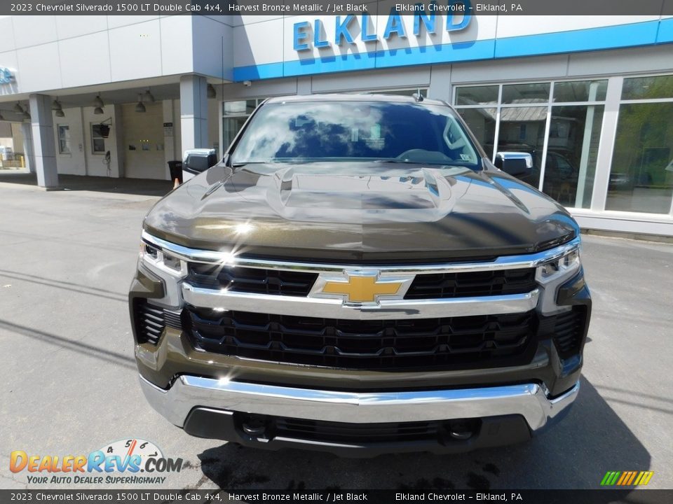 2023 Chevrolet Silverado 1500 LT Double Cab 4x4 Harvest Bronze Metallic / Jet Black Photo #13