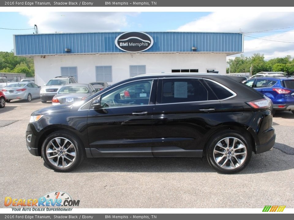 2016 Ford Edge Titanium Shadow Black / Ebony Photo #2