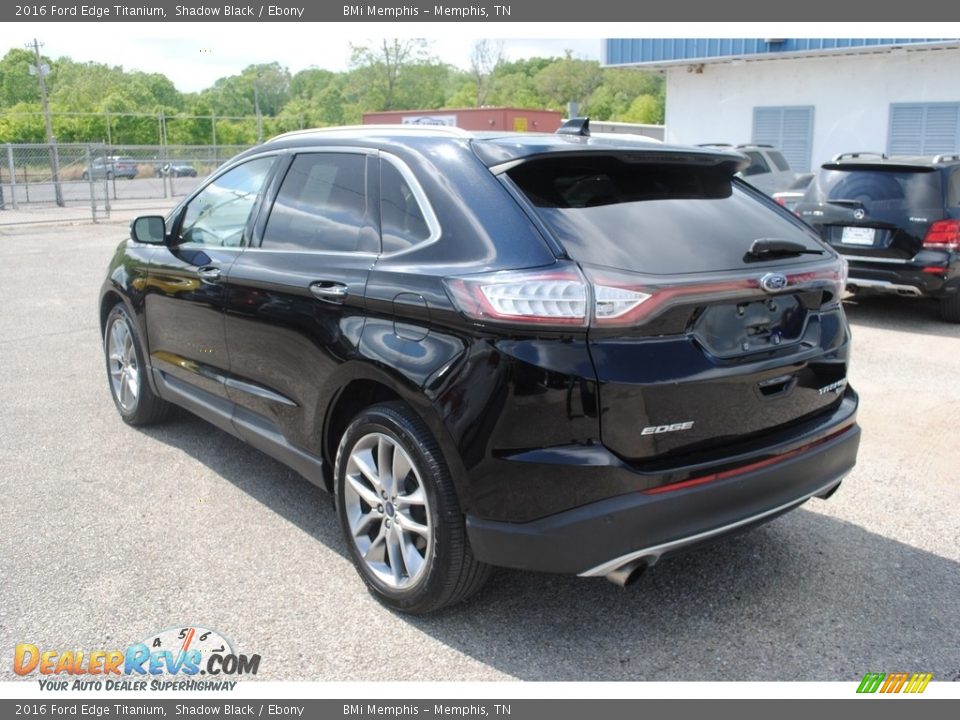 2016 Ford Edge Titanium Shadow Black / Ebony Photo #3