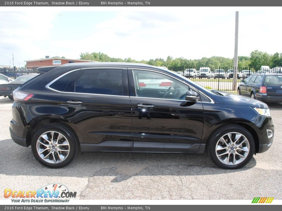 2016 Ford Edge Titanium Shadow Black / Ebony Photo #6