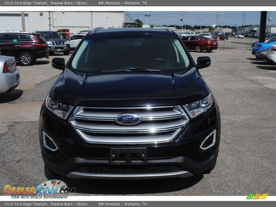 2016 Ford Edge Titanium Shadow Black / Ebony Photo #8