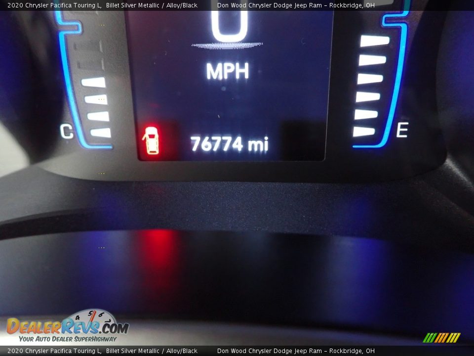 2020 Chrysler Pacifica Touring L Billet Silver Metallic / Alloy/Black Photo #33