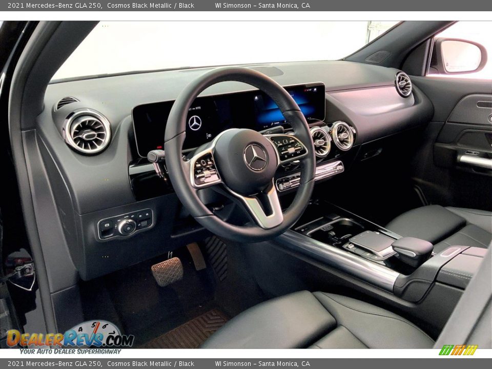 2021 Mercedes-Benz GLA 250 Cosmos Black Metallic / Black Photo #14