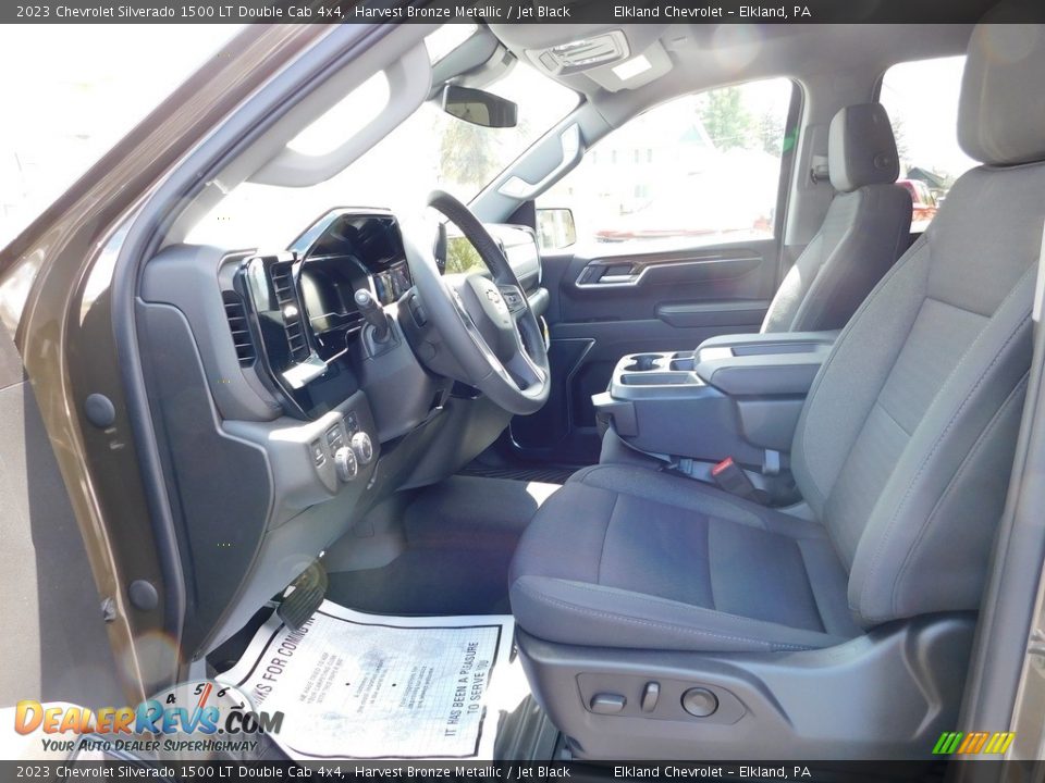 Front Seat of 2023 Chevrolet Silverado 1500 LT Double Cab 4x4 Photo #21