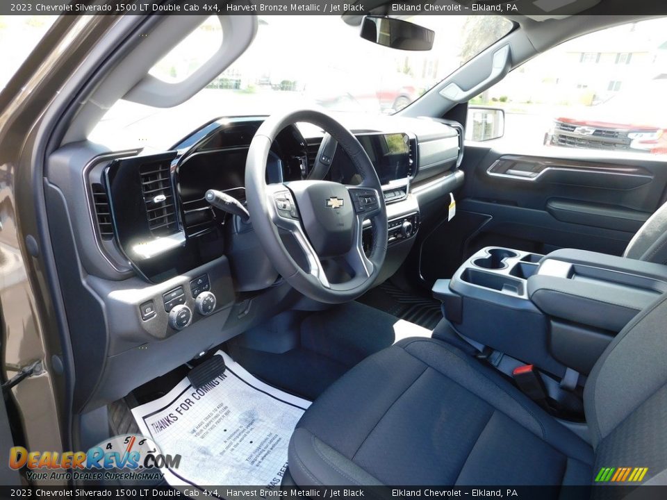 Front Seat of 2023 Chevrolet Silverado 1500 LT Double Cab 4x4 Photo #22
