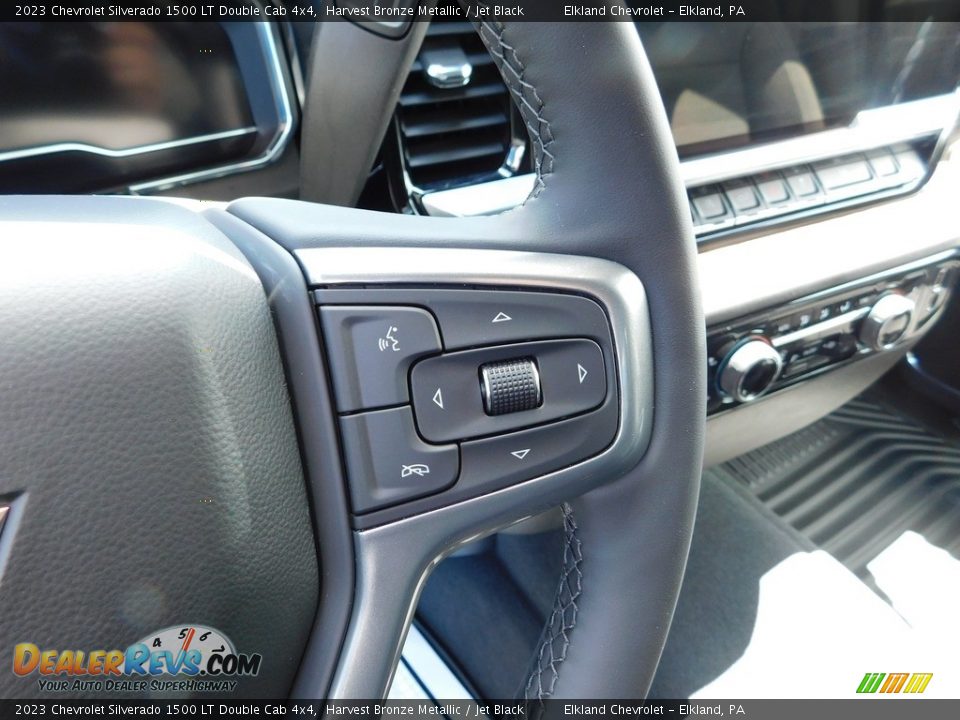 2023 Chevrolet Silverado 1500 LT Double Cab 4x4 Steering Wheel Photo #25