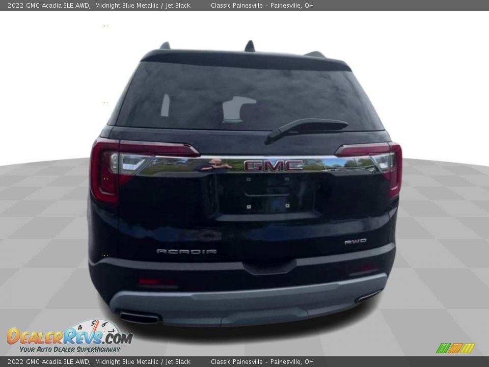 2022 GMC Acadia SLE AWD Midnight Blue Metallic / Jet Black Photo #7