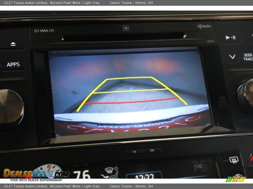 2017 Toyota Avalon Limited Blizzard Pearl White / Light Gray Photo #13