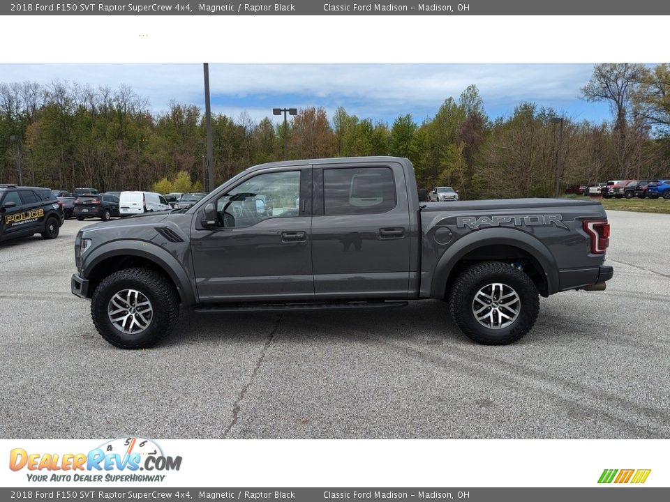 2018 Ford F150 SVT Raptor SuperCrew 4x4 Magnetic / Raptor Black Photo #2