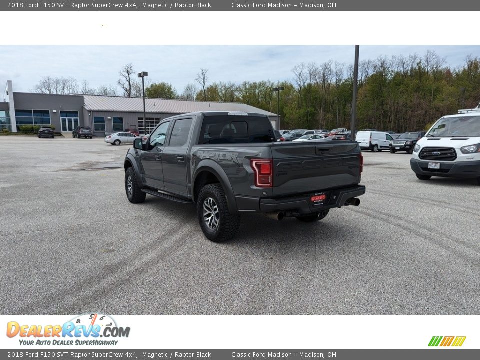 2018 Ford F150 SVT Raptor SuperCrew 4x4 Magnetic / Raptor Black Photo #3