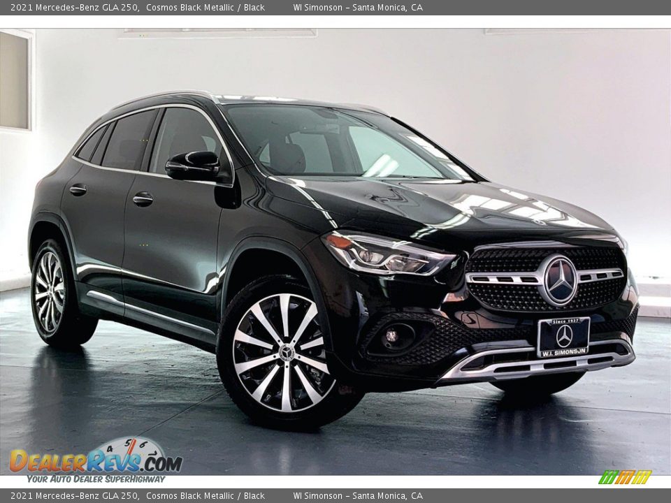 2021 Mercedes-Benz GLA 250 Cosmos Black Metallic / Black Photo #34