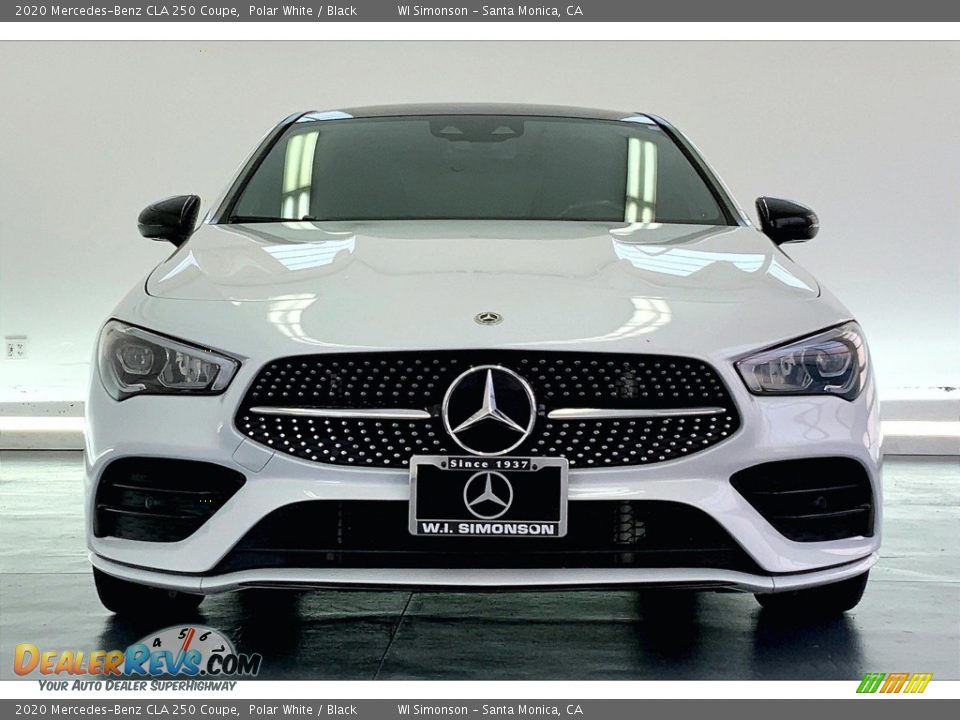 2020 Mercedes-Benz CLA 250 Coupe Polar White / Black Photo #2