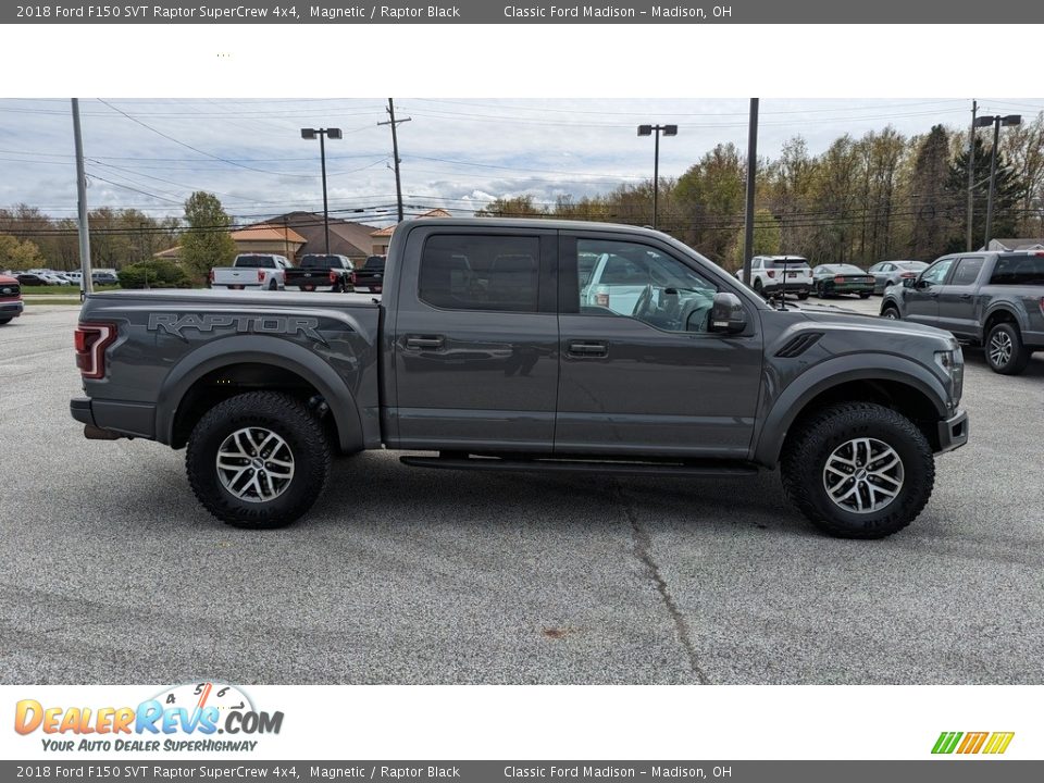 2018 Ford F150 SVT Raptor SuperCrew 4x4 Magnetic / Raptor Black Photo #6