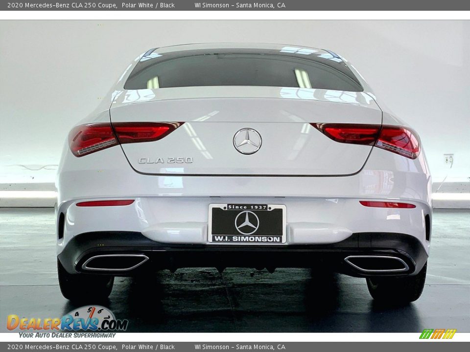 2020 Mercedes-Benz CLA 250 Coupe Polar White / Black Photo #3