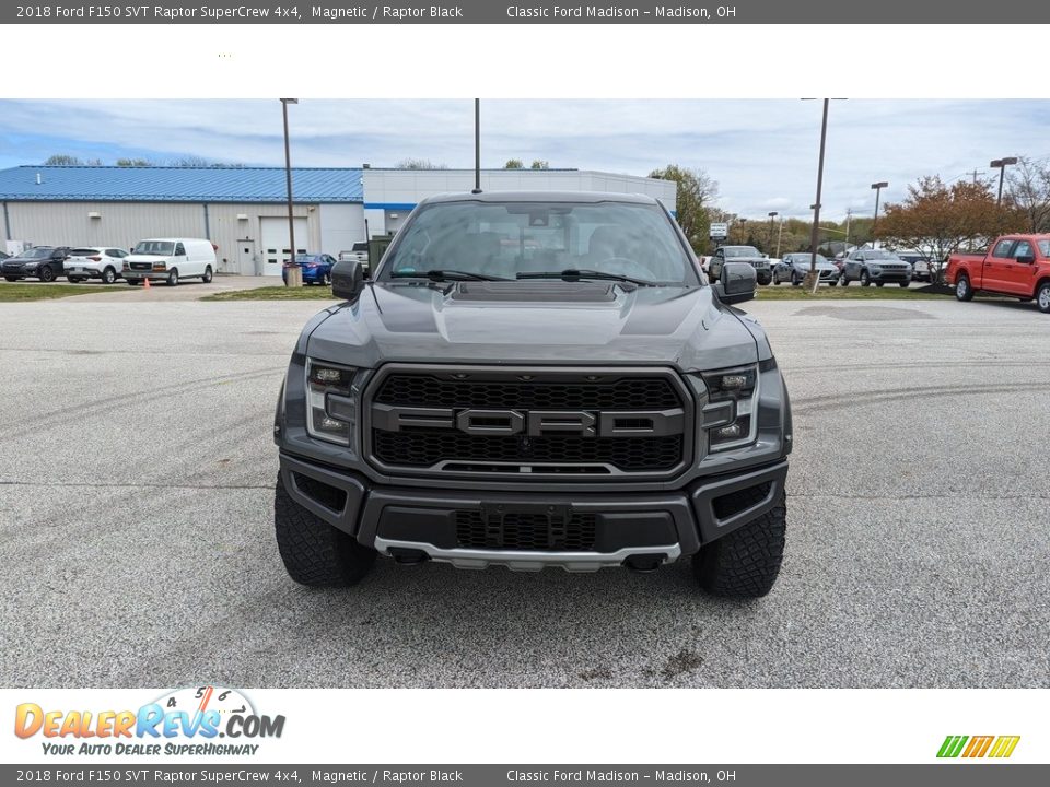 2018 Ford F150 SVT Raptor SuperCrew 4x4 Magnetic / Raptor Black Photo #8