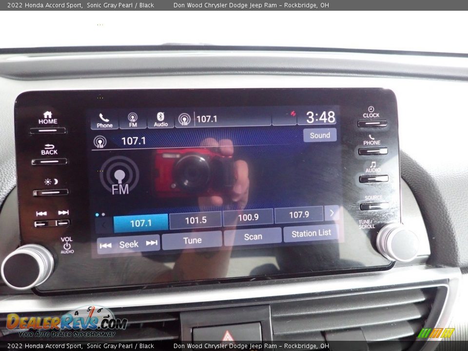 2022 Honda Accord Sport Sonic Gray Pearl / Black Photo #2
