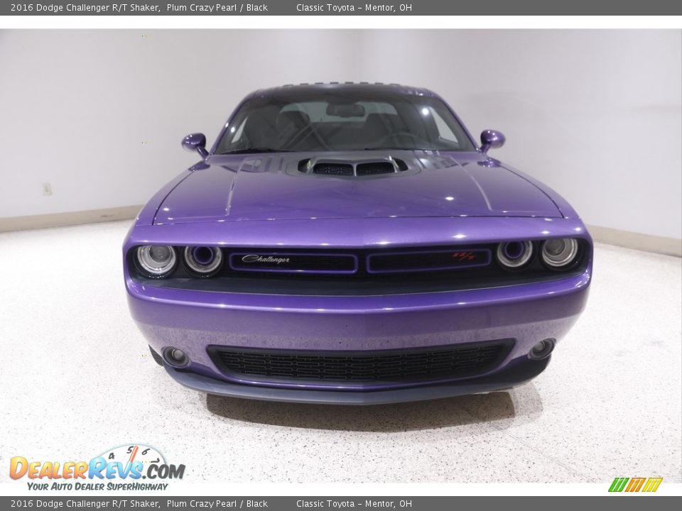 2016 Dodge Challenger R/T Shaker Plum Crazy Pearl / Black Photo #2
