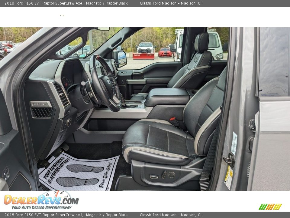 2018 Ford F150 SVT Raptor SuperCrew 4x4 Magnetic / Raptor Black Photo #13
