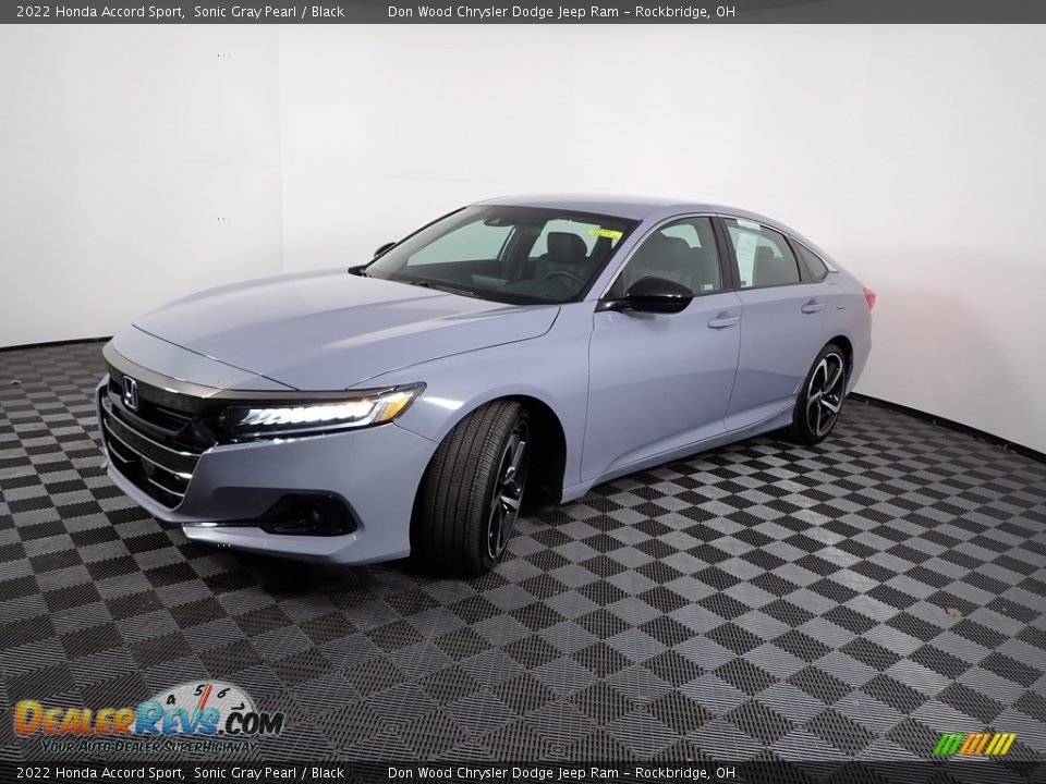 2022 Honda Accord Sport Sonic Gray Pearl / Black Photo #5