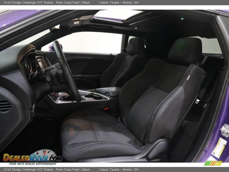 2016 Dodge Challenger R/T Shaker Plum Crazy Pearl / Black Photo #5