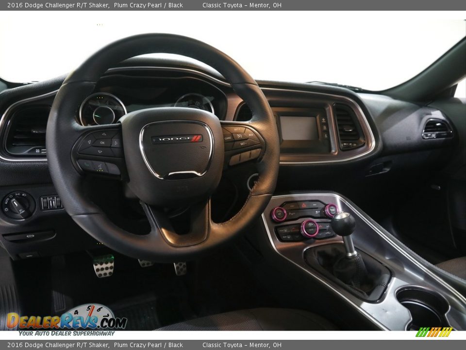 2016 Dodge Challenger R/T Shaker Plum Crazy Pearl / Black Photo #6