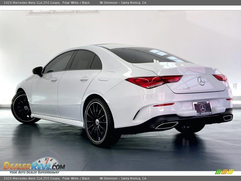 2020 Mercedes-Benz CLA 250 Coupe Polar White / Black Photo #10