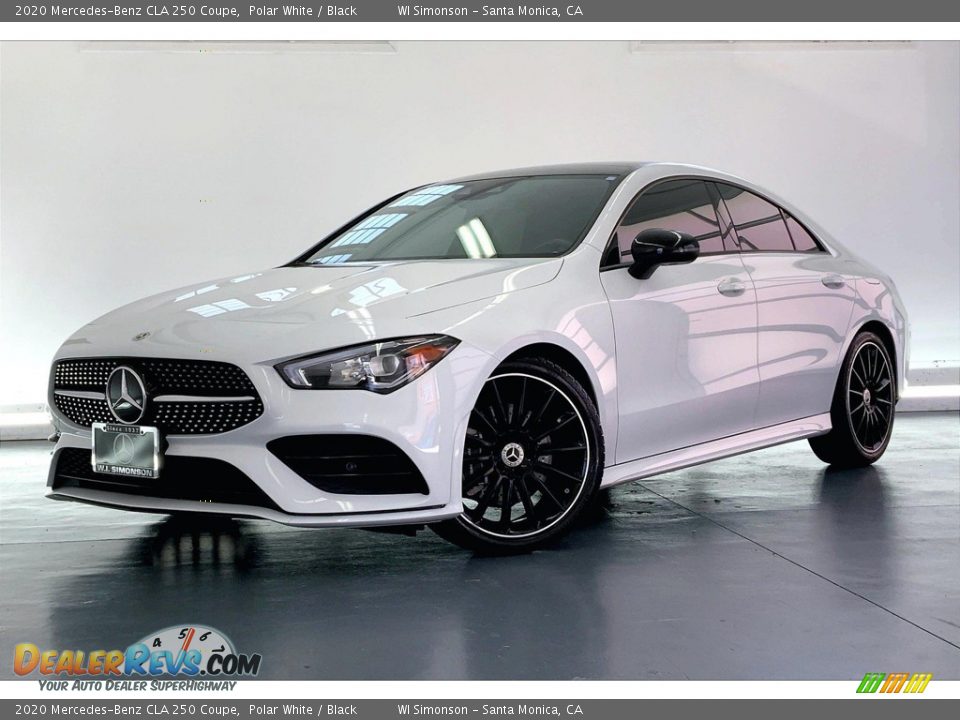 2020 Mercedes-Benz CLA 250 Coupe Polar White / Black Photo #12