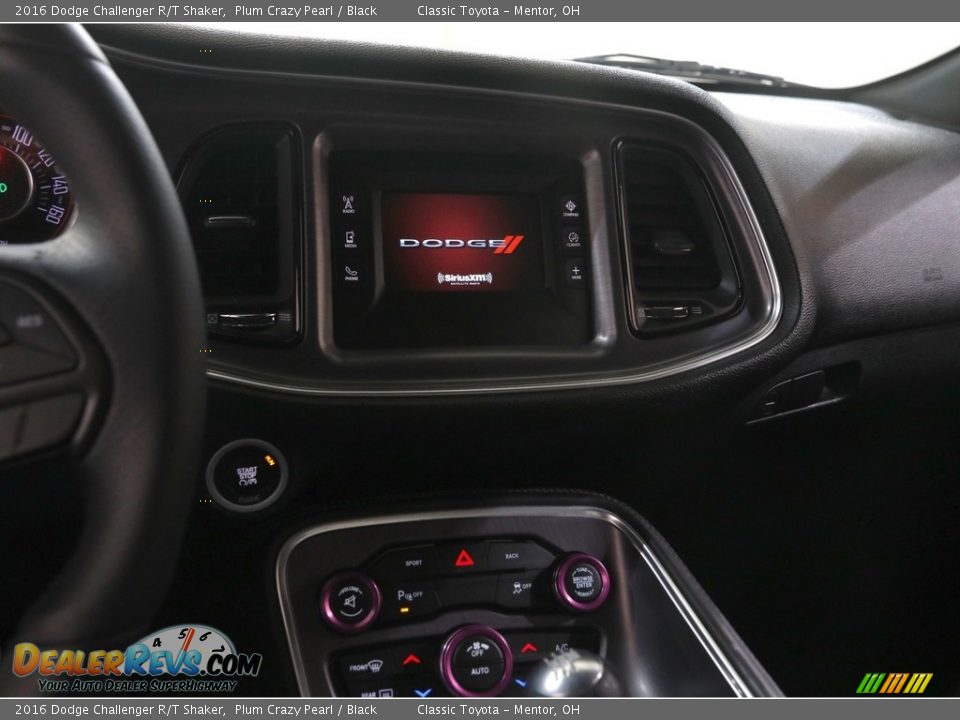 2016 Dodge Challenger R/T Shaker Plum Crazy Pearl / Black Photo #9