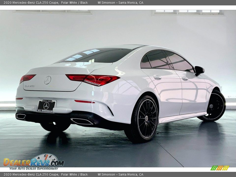 2020 Mercedes-Benz CLA 250 Coupe Polar White / Black Photo #13