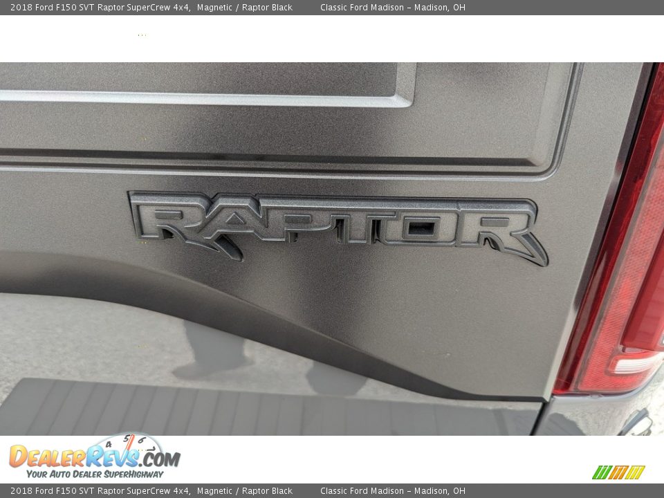 2018 Ford F150 SVT Raptor SuperCrew 4x4 Magnetic / Raptor Black Photo #19