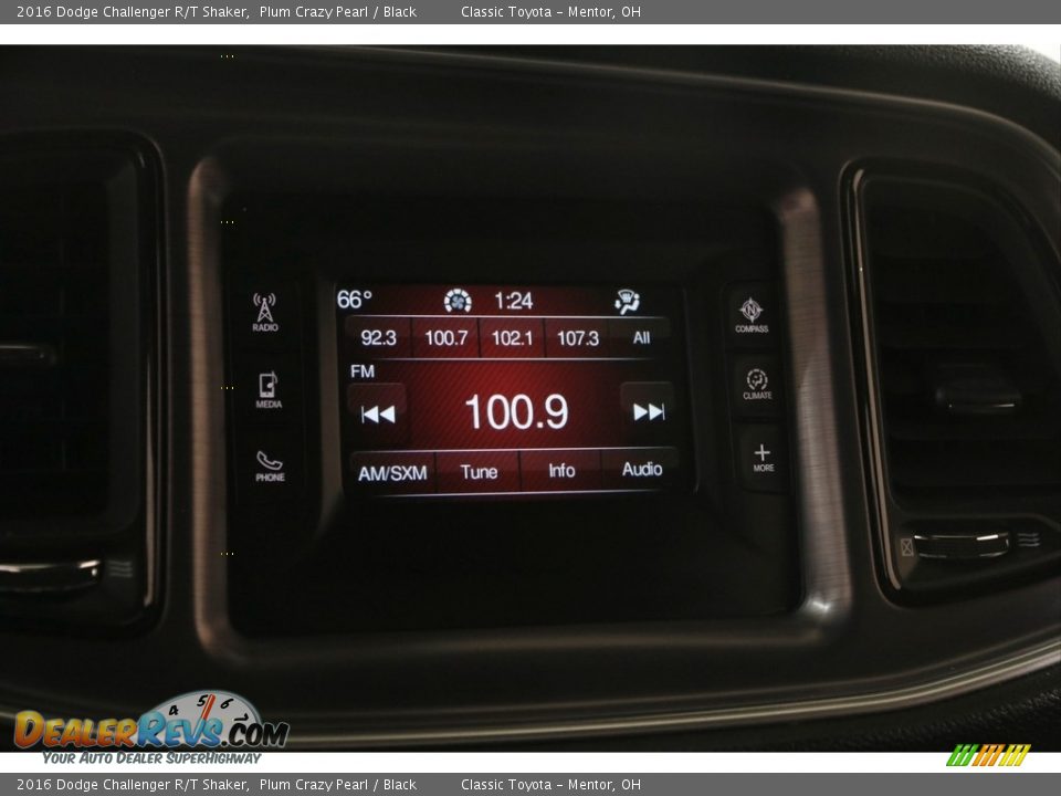 2016 Dodge Challenger R/T Shaker Plum Crazy Pearl / Black Photo #10