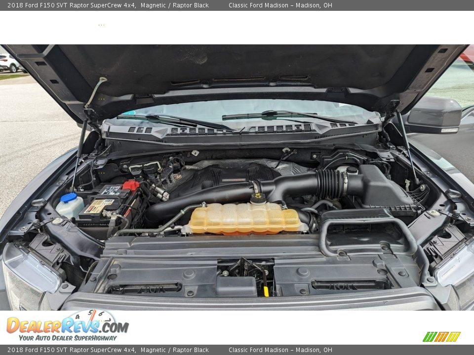 2018 Ford F150 SVT Raptor SuperCrew 4x4 Magnetic / Raptor Black Photo #21