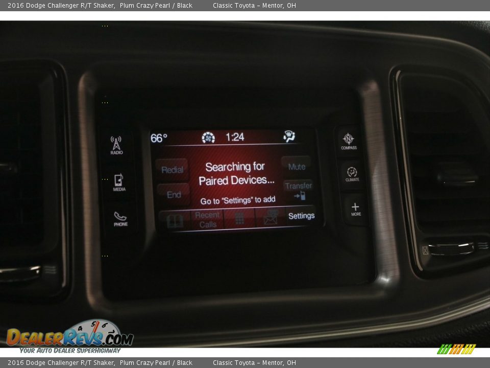 2016 Dodge Challenger R/T Shaker Plum Crazy Pearl / Black Photo #11