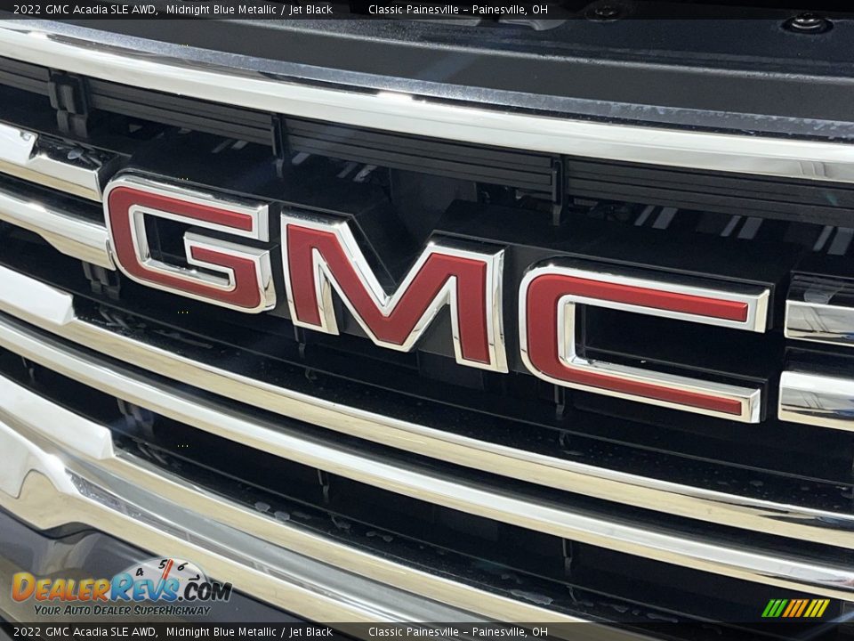 2022 GMC Acadia SLE AWD Midnight Blue Metallic / Jet Black Photo #29