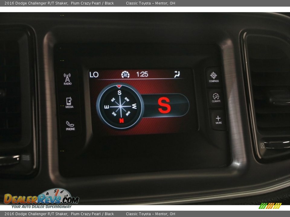 2016 Dodge Challenger R/T Shaker Plum Crazy Pearl / Black Photo #13