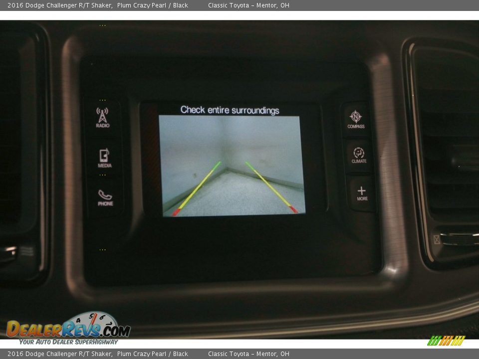 2016 Dodge Challenger R/T Shaker Plum Crazy Pearl / Black Photo #14