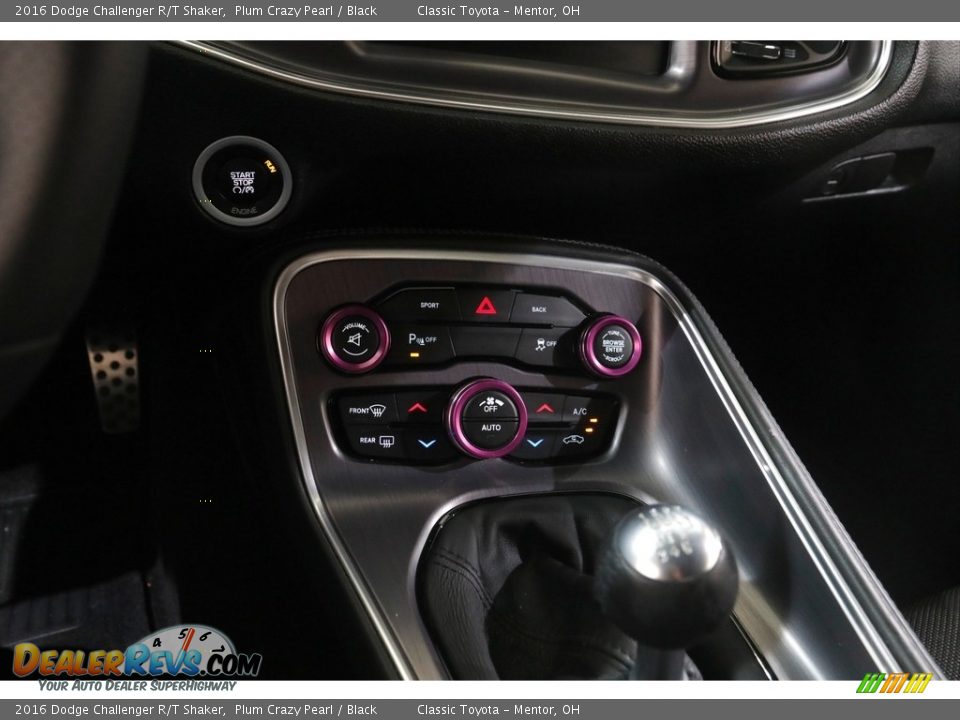 2016 Dodge Challenger R/T Shaker Plum Crazy Pearl / Black Photo #15