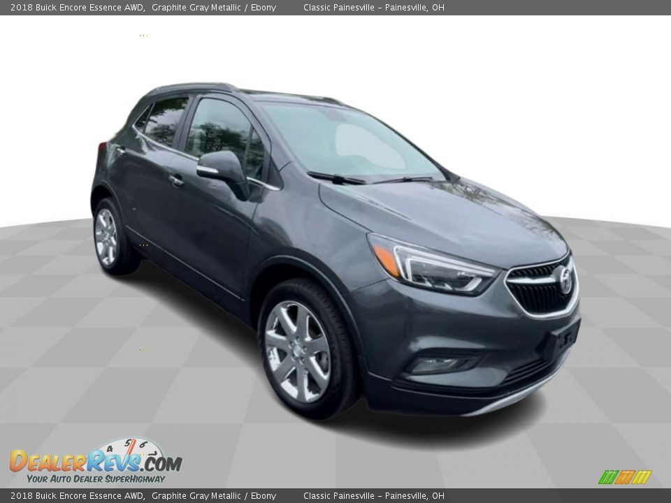 2018 Buick Encore Essence AWD Graphite Gray Metallic / Ebony Photo #2