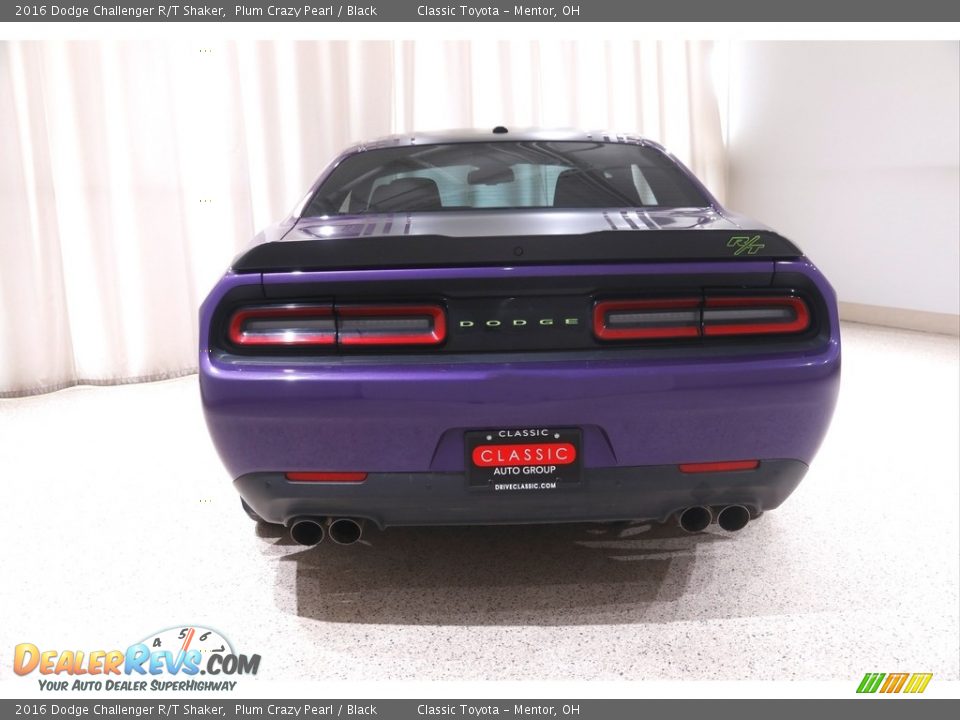 2016 Dodge Challenger R/T Shaker Plum Crazy Pearl / Black Photo #20
