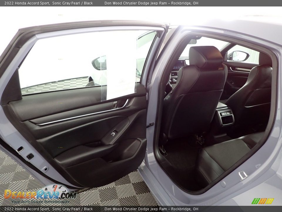 2022 Honda Accord Sport Sonic Gray Pearl / Black Photo #22