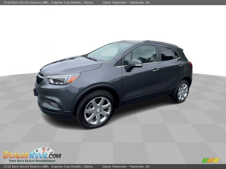 2018 Buick Encore Essence AWD Graphite Gray Metallic / Ebony Photo #4