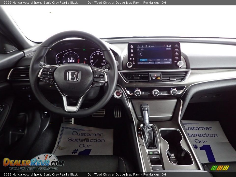 2022 Honda Accord Sport Sonic Gray Pearl / Black Photo #24