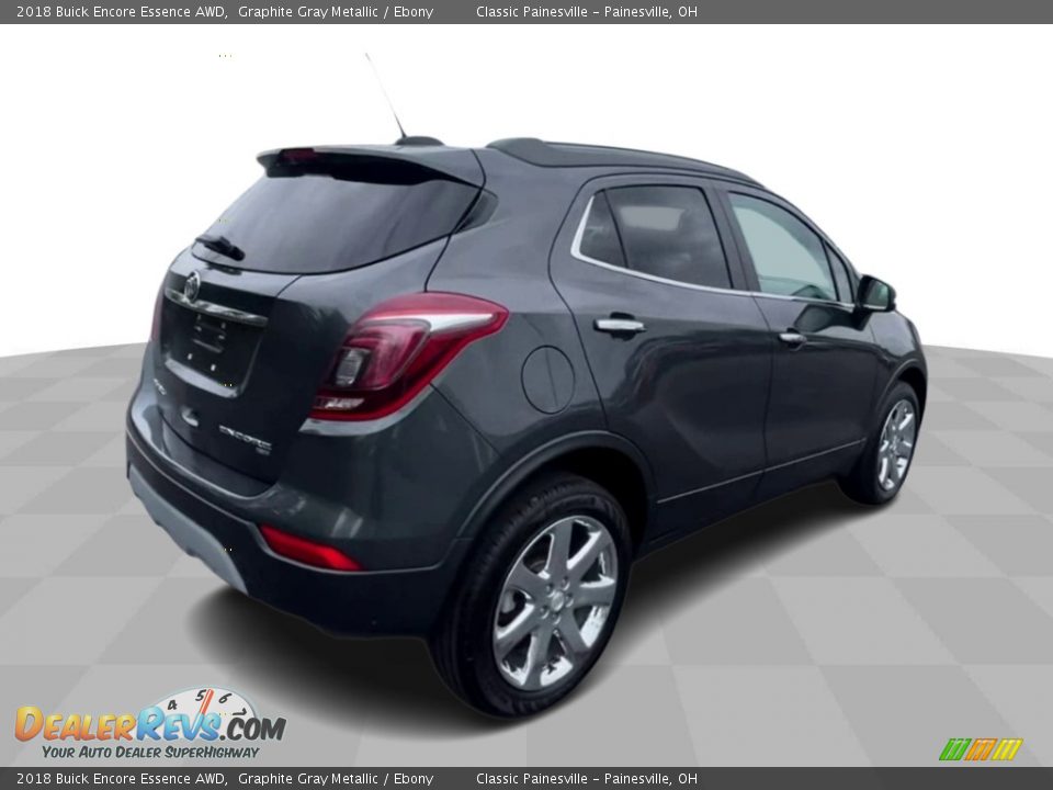 2018 Buick Encore Essence AWD Graphite Gray Metallic / Ebony Photo #8